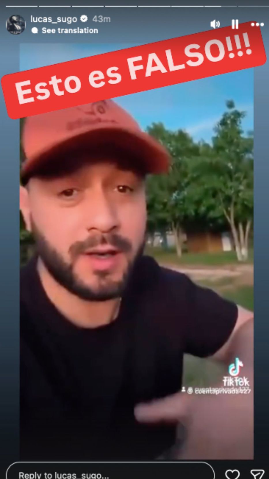 “¡MALDAD SIN LÍMITES!” : LUCAS SUGO ALERTÓ SOBRE ESTAFA USANDO LA ENFERMEDAD DE SU HIJA