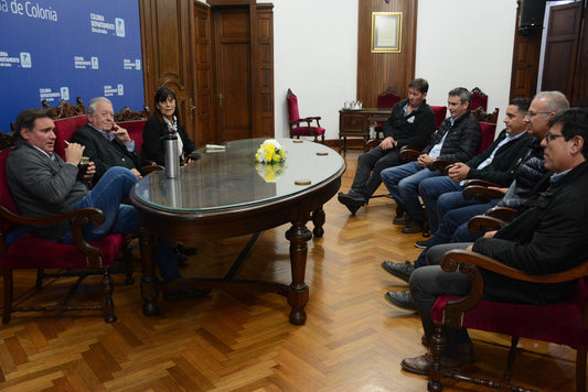 INTENDENTE DE COLONIA SE REUNIÓ CON NUEVOS INVERSORES DE CALCAR