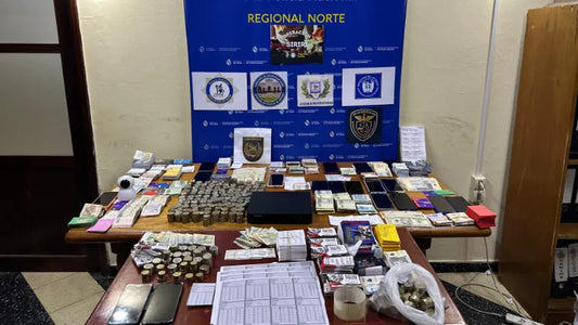 "GOTA A GOTA": DESMANTELARON UNA ORGANIZACIÓN EXTRANJERA DE PRESTAMISTAS Y HAY 17 DETENIDOS