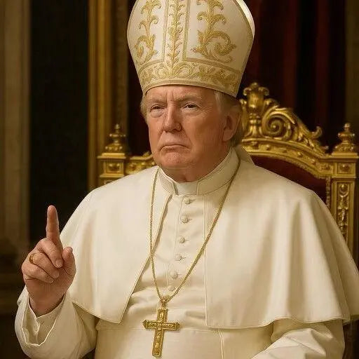 IMAGEN DE TRUMP VESTIDO DE PAPA DESATA CRÍTICAS EN EL MUNDO CATÓLICO