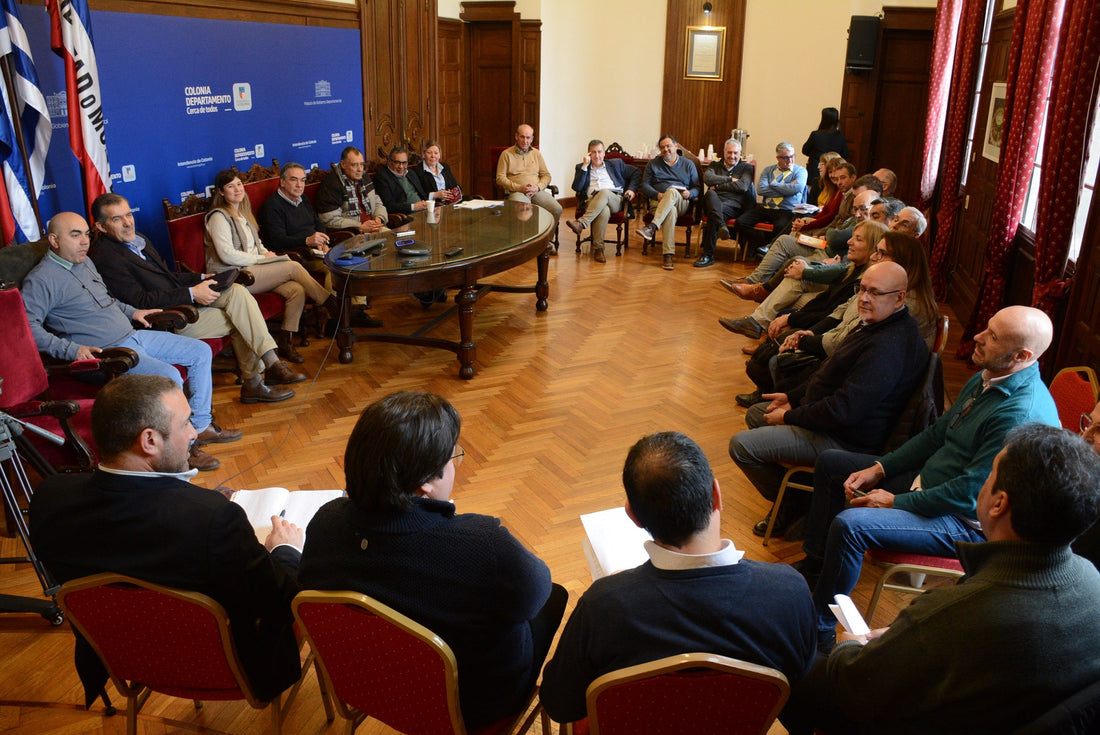 COLONIA: SE REALIZÓ LA PRIMERA REUNIÓN DE TRABAJO ENTRE EL INTENDENTE Y TODOS LOS DIRECTORES DE LA INTENDENCIA