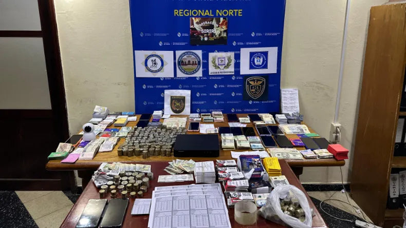 "GOTA A GOTA": DESMANTELARON UNA ORGANIZACIÓN EXTRANJERA DE PRESTAMISTAS Y HAY 17 DETENIDOS